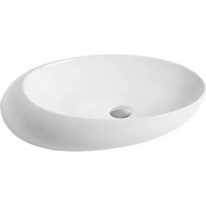 Fluminia Мивка за плот Fluminia Maxi Egg, бяла, 66 см (CBA372)