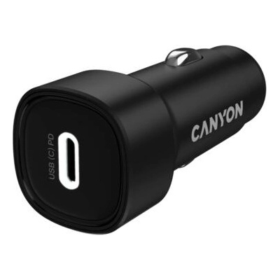 CANYON Автомобилно зарядно Canyon OnDrive 30, USB-C, 30W, черно (CNE-CCABR2C)