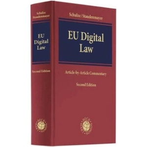 EU Digital Law | Reiner Schulze, Reiner Schulze, Dirk Staudenmayer, Dirk Staudenmayer, Jonathon Watson, Esther Arroyo Amayuelas, Matthias Fervers, Beate Gsell, Lea Kaase, Dominik Lubasz (2023)