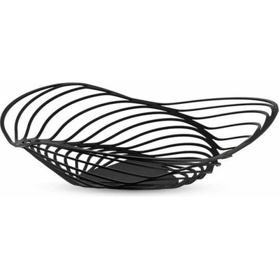 Alessi Podnos na ovocie Trinity B čierny 33cm