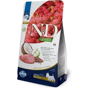 Image 1 of N&D Quinoa Senior Mini lamb, green apple & coconut 5 kg