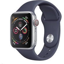 COTEetCI silikonový sportovní náramek pro Apple watch 42 / 44 mm půlnoční modrá CS2086-MB