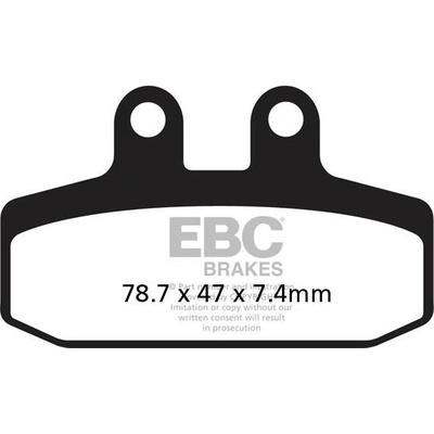 EBC Brzdové destičky SFA256HH
