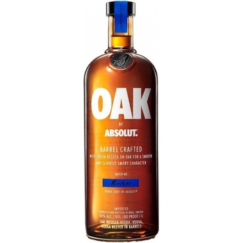 Absolut Oak 40% 1 l (holá láhev)