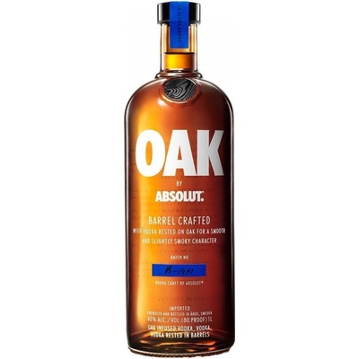 Absolut Oak 40% 1 l (holá láhev)