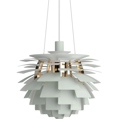 Louis Poulsen PH Artichoke Висяща лампа 48 см, салвия, месинг (5741115699)