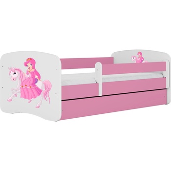 Kocot Kids Babydreams princezna na koni růžová s matrací