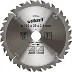 wolfcraft Диск циркулярен за дърво Ø 150х20х2.4, z20, 6732000 Wolfcraft