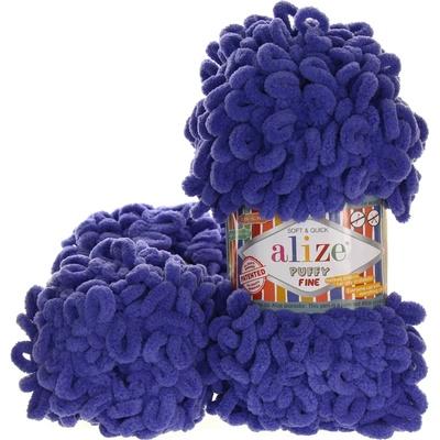 Alize Puffy Fine fialovomodrá 851