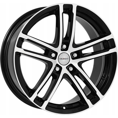 DEZENT TZ 6x16 5x100 ET45 black polished