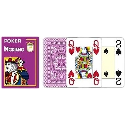 Modiano Texas Poker Size 4 Jumbo Index Profi plastové fialová – Zbozi.Blesk.cz