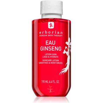 Erborian Ginseng Skincare Lotion хидратиращ тоник за освежаване и изглаждане на кожата 190ml