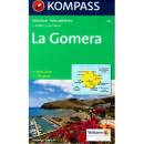 Kompass 231 La Gomera 1:30 000 turistická mapa
