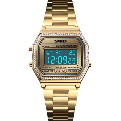 Skmei Цифров часовник skmei ju-23798 - Златен kp23798