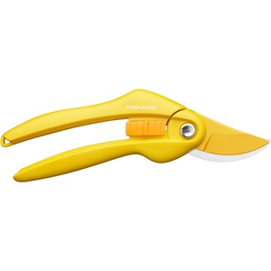 Fiskars Лозарска ножица с разминаващи се остриета SingleStep Saffron (FS 1027494DL)