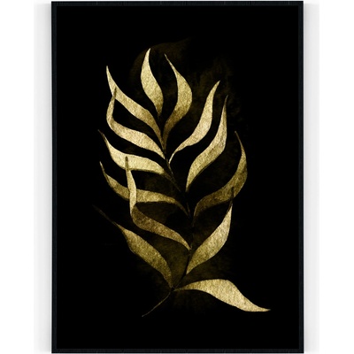 Plakát / Obraz Gold 30 x 40 cm Tiskové plátno