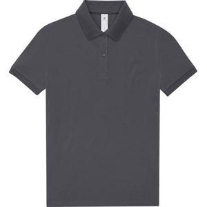 B&C Collection B&c my polo 210 / Дамска поло тениска от пике от тежък памук - тъмносив размер l (01w46367003)