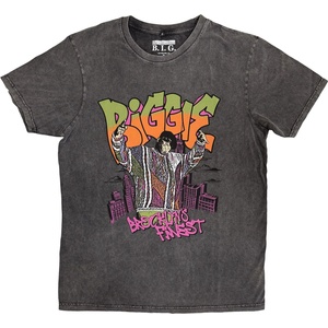 Notorious B. I. G Notorious B. I. G. Cartoon Graffiti (Stone Wash) Charcoal Grey L Риза (BIGSTNW30MC03)