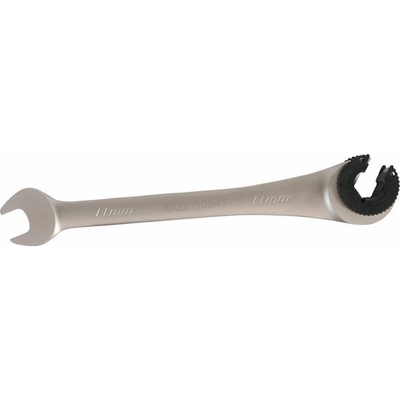 BGS technic Otevřený očkoplochý klíč 11 mm s ráčnou pro převlečné matice BGS 30841