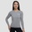 GymBeam Дамска блуза Basic Long Sleeve T-Shirt Grey L