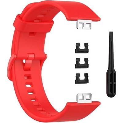BStrap Silicone na Huawei Watch Fit, red STR00316