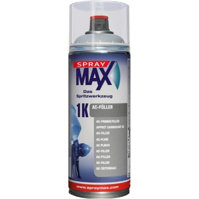 SPRAYMAX 1K AC-Plnič – Akrylátový základ a plnič, stredne sivá, 400 ml - sprej