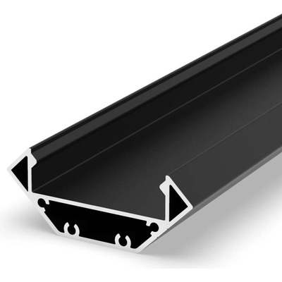 LED profil P3-3 černý rohový - Profil bez krytu 1m TL-094090 094090