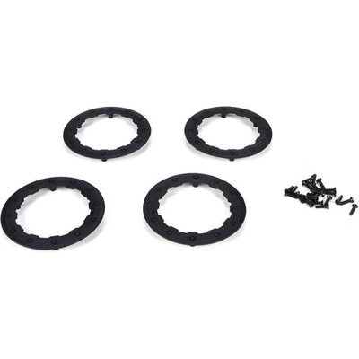 Team Losi Racing Tlr черен заключващ пръстен (4): sct/scb/scte