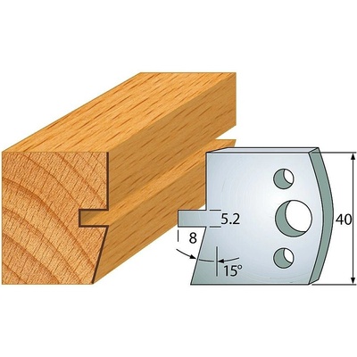 IGM Professional IGM Profil 086 - pár nožov 40x4mm SP F026-086
