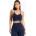 Carpatree Спортен сутиен Carpatree Allure Seamless midnight blue