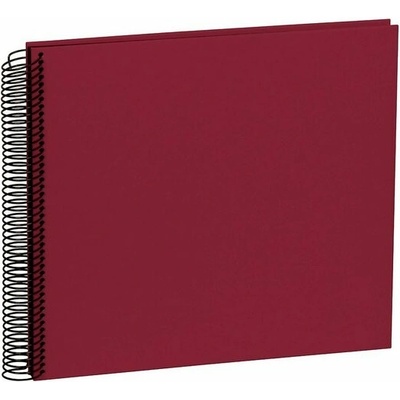 Spiral Economy Album Medium black burgundy