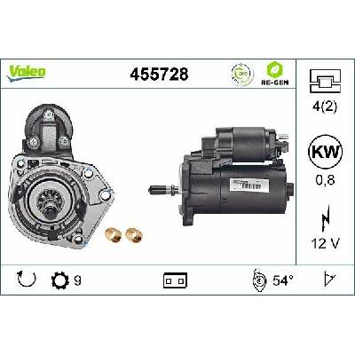 Štartér VALEO 455728