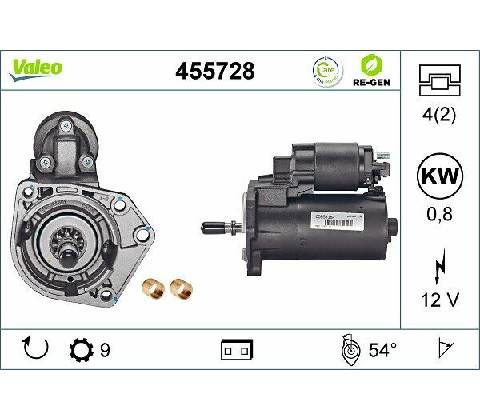Štartér VALEO 455728
