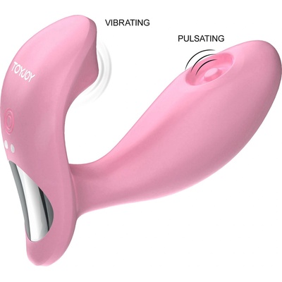 ToyJoy Urban Flamengo Pulsating G-Spot Vibrator Pink
