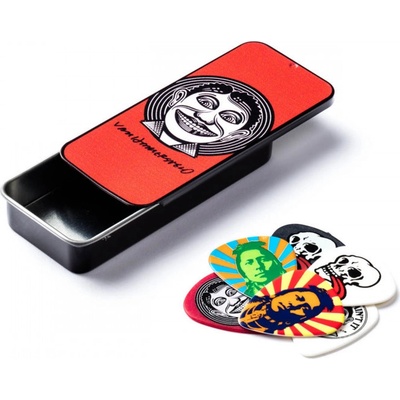 DUNLOP Van Hammersfeld Pick Tin Johnny Face