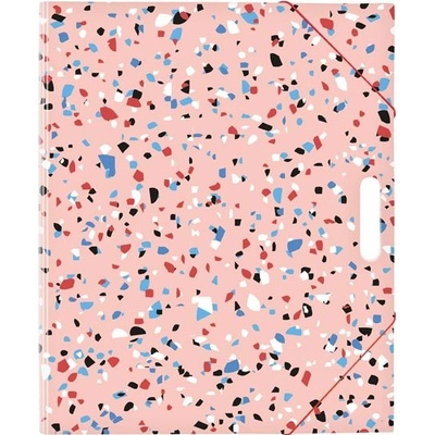 MFP Zložka na výkresy A3 terrazzo ružová 5371055