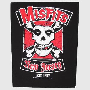 RAZAMATAZ кръпка голяма Misfits - Biker - RAZAMATAZ - BP0791