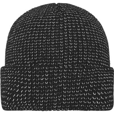 Myrtle Beach Reflexní zimní čepice MB7142 Černá