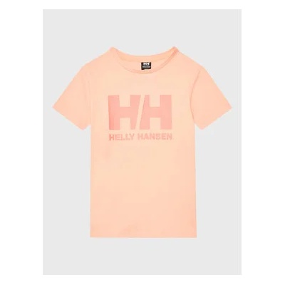 Helly Hansen Тишърт Logo 41709 Оранжев Regular Fit (Logo 41709)