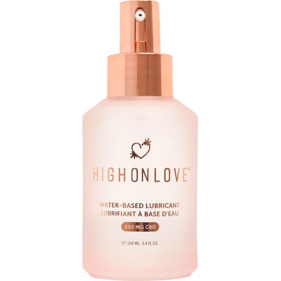 High On Love Water-Based Lubricant 200mg CBD 100ml