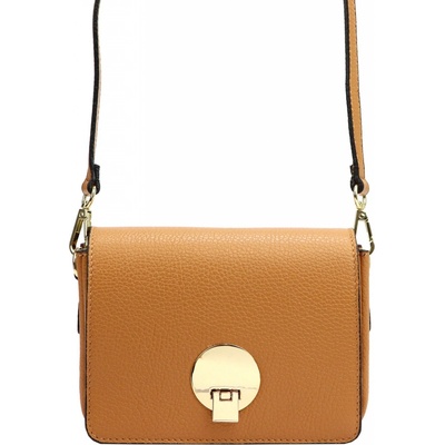 Luka kožená crossbody kabelka 20-032 camel