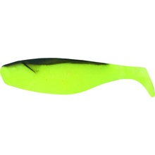 Mann's Bait Co. Ltd UMELÁ RYBA SHAD FCHBB-Fluo Žltá Čierny chrbát 10cm 3ks