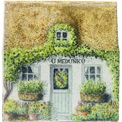 Bohemia Gifts & Cosmetics domeček meduňka tuhé mydlo s medovkou 80 g