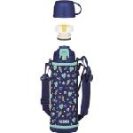 Thermos Active Термос за деца с 2 капачки в калъф, 1 л, лилав (120081)