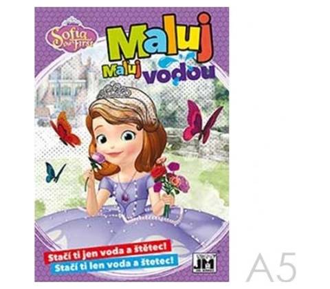 Omaľovánka Maľuj vodou A5 Sofia prvá/Sofia the first