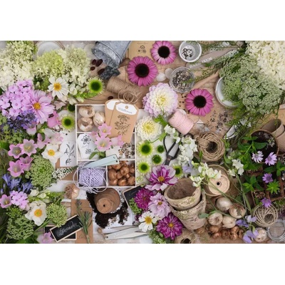 Ravensburger - Puzzle Beautiful flowers - 1 000 piese