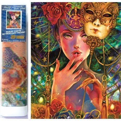 Norimpex Karnevalová maska 30 × 40 cm 5902444072894