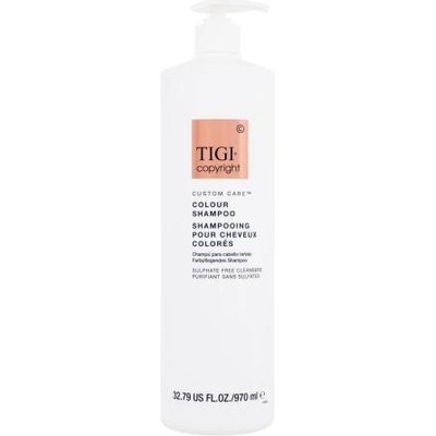 TIGI Copyright Custom Care Colour Shampoo 970 ml балсам за боядисана коса за жени