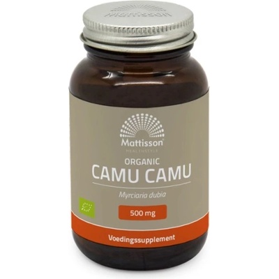 Mattisson Healthstyle Organic Camu Camu, 500 mg, 60 капсули, Mattisson Healthstyle (MT2153)