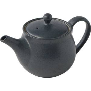 MIJ Чайник с инфузер 420 ml, черен, керамика, MIJ (MIJC4112)